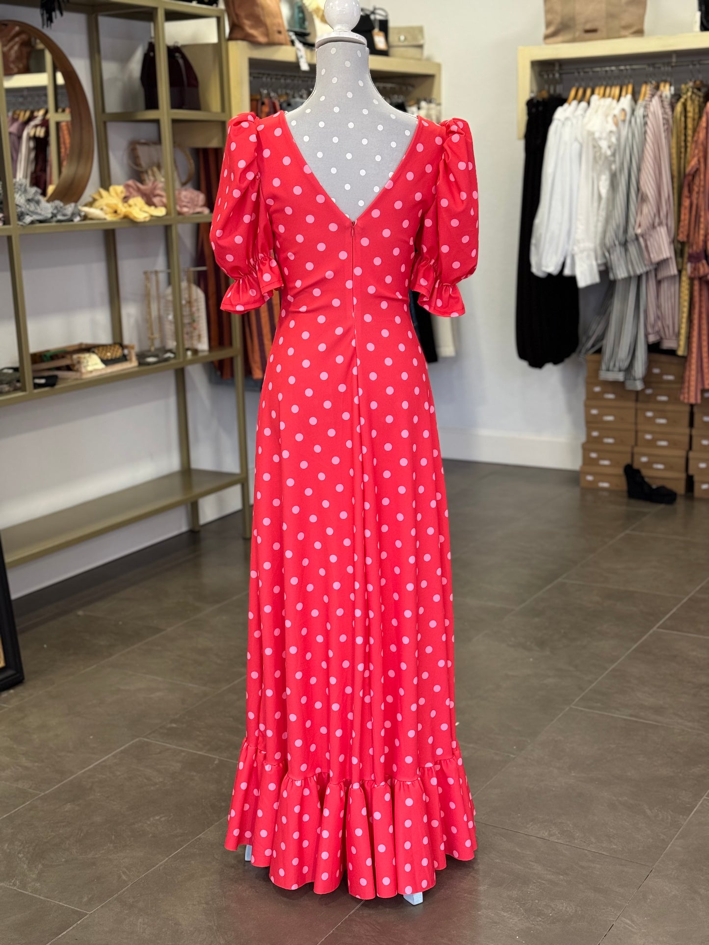 Bata Córdoba coral y rosa