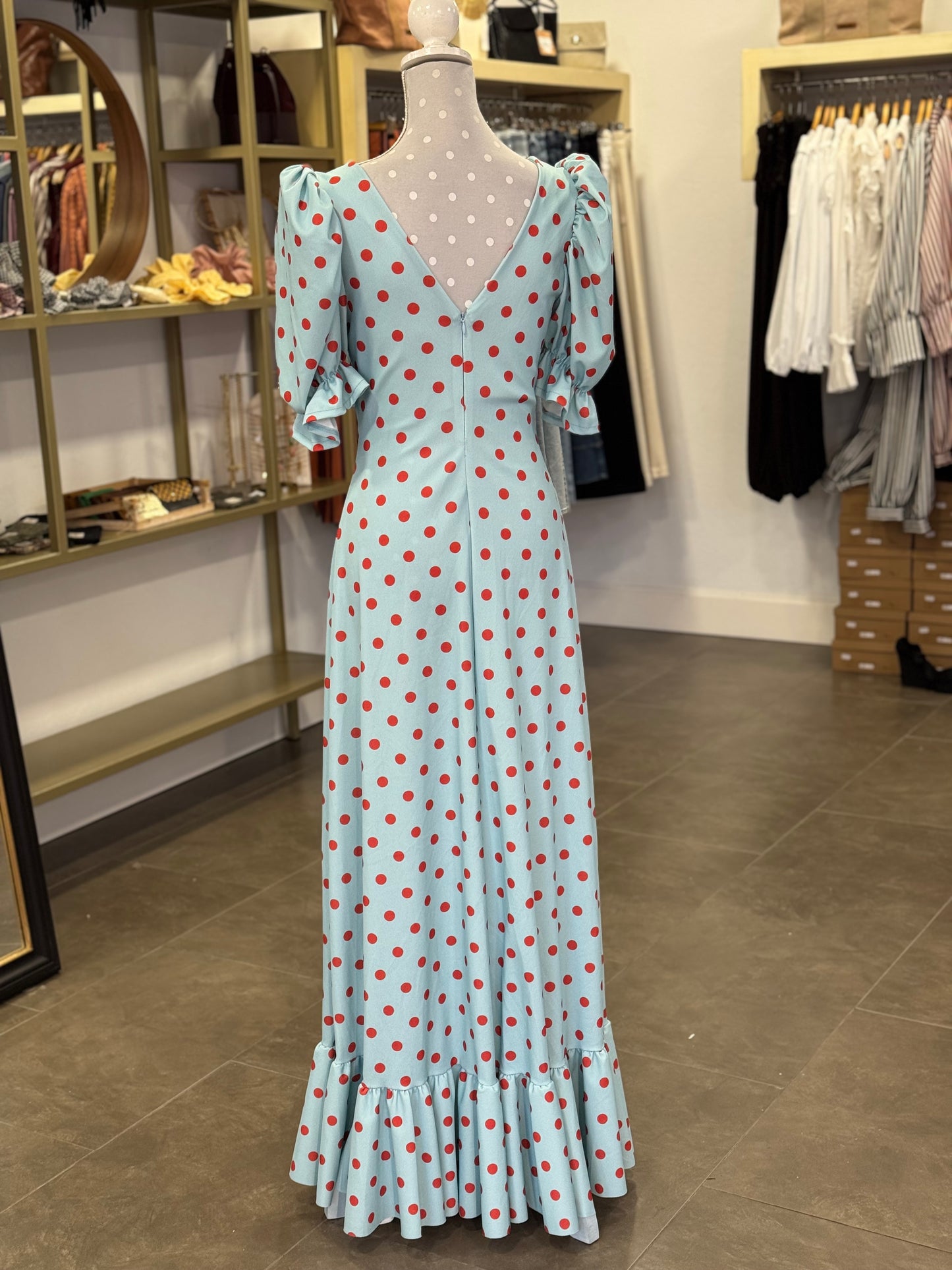 Bata Córdoba celeste y naranja