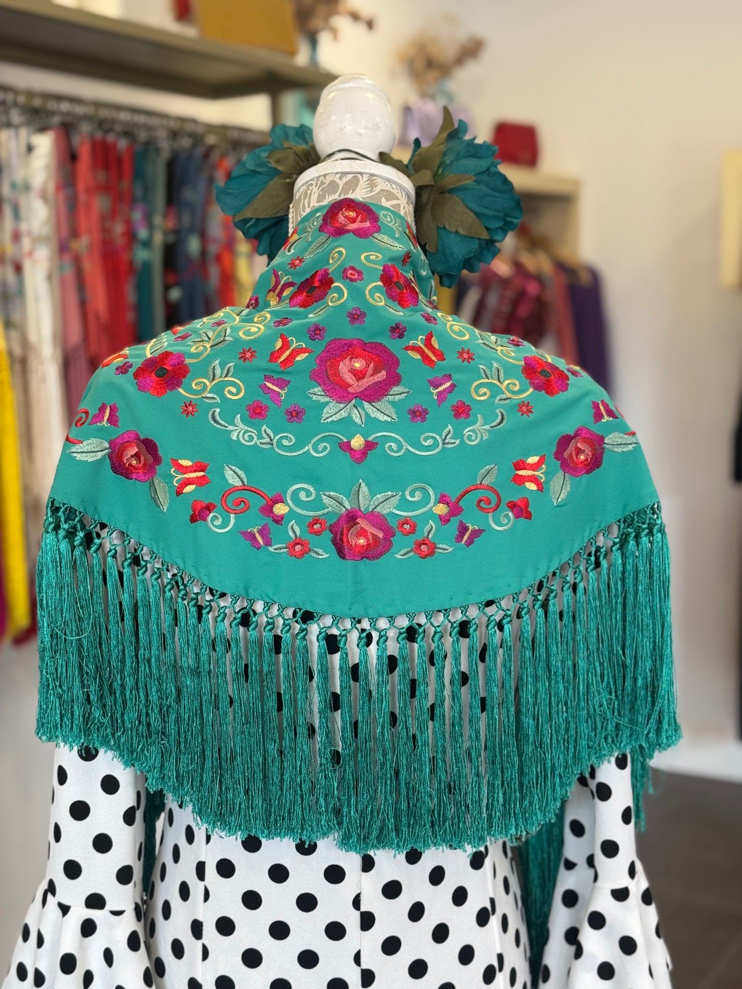 Manton Maria verde andalucia