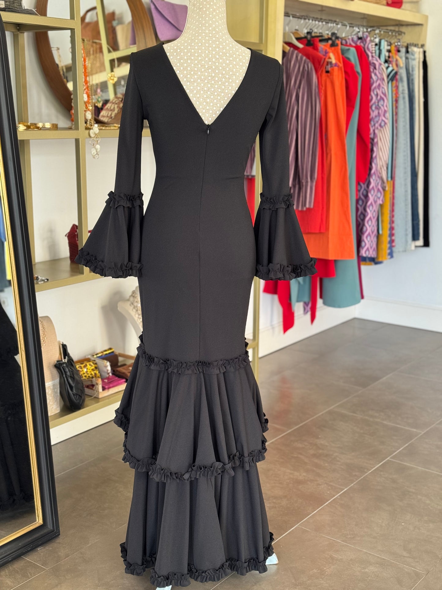 Traje flamenca Giralda negro
