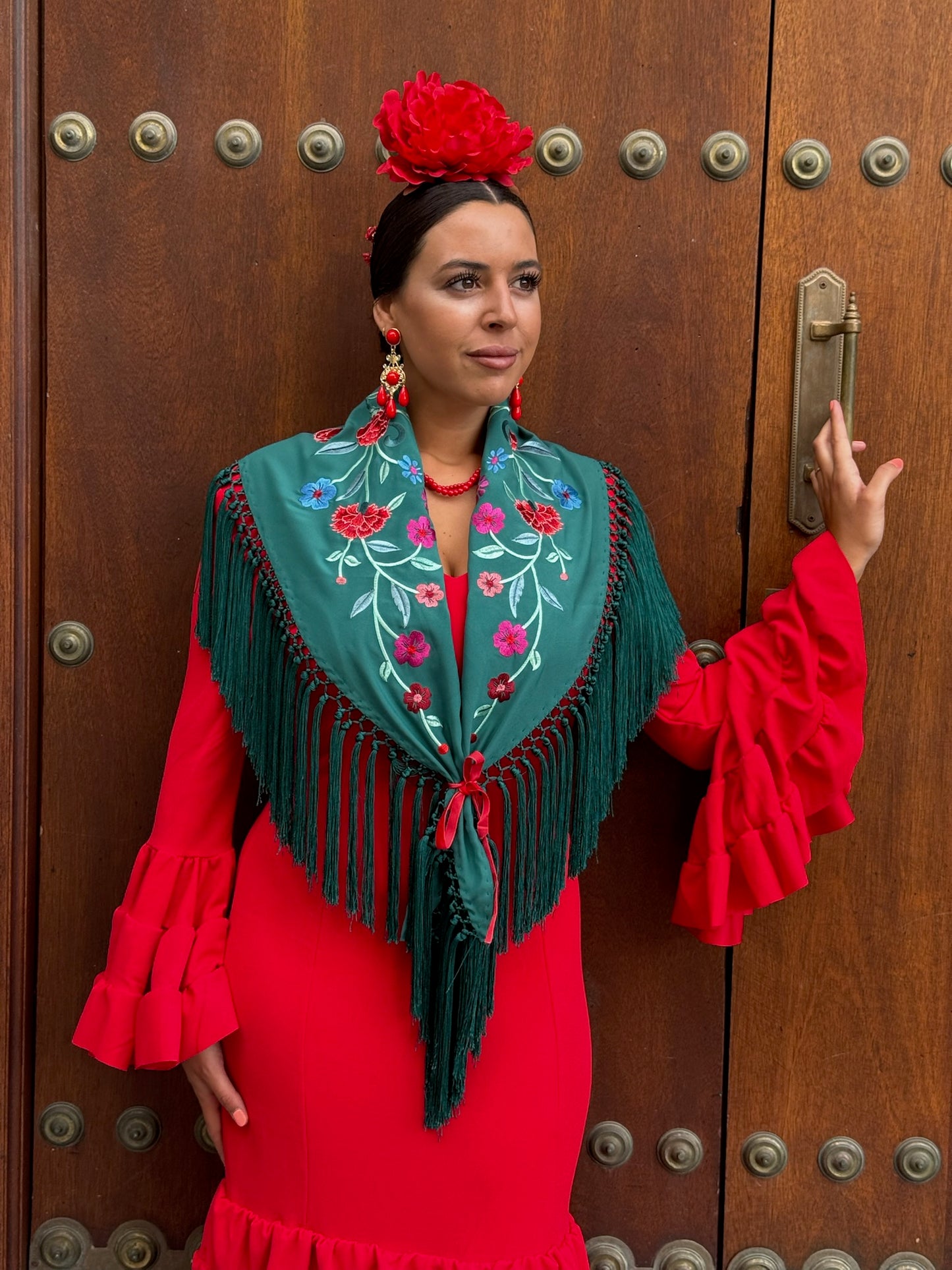 Traje Flamenca Pepa Rojo
