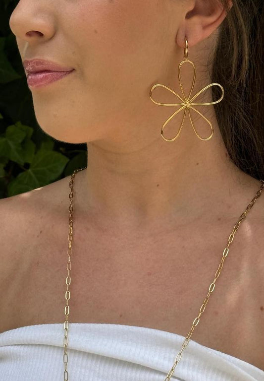 Pendiente Flower