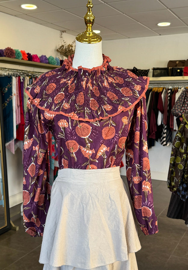 Blusa Emma Buganvilla