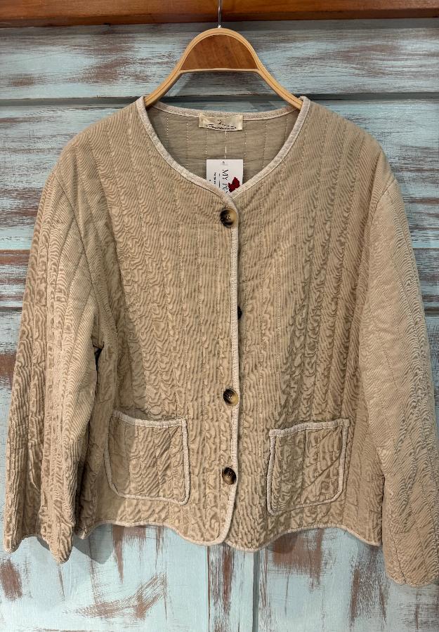 Chaqueta Abril beige