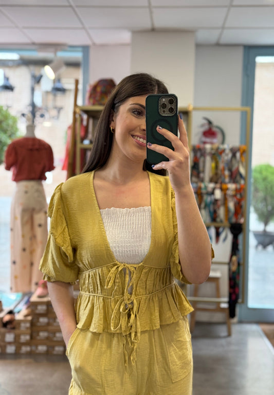 Blusa Sofia Amarillo