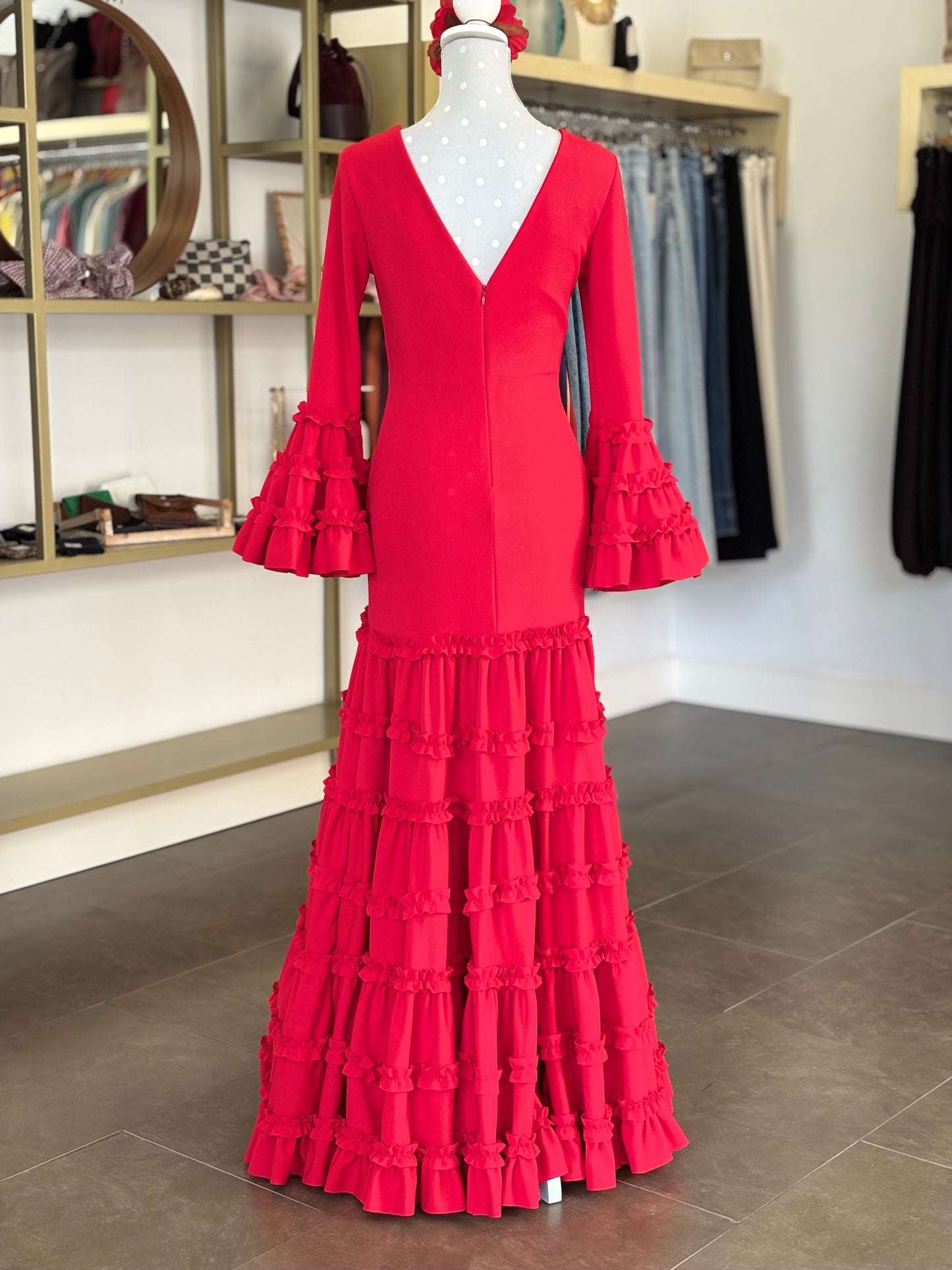 Traje flamenca Remedios