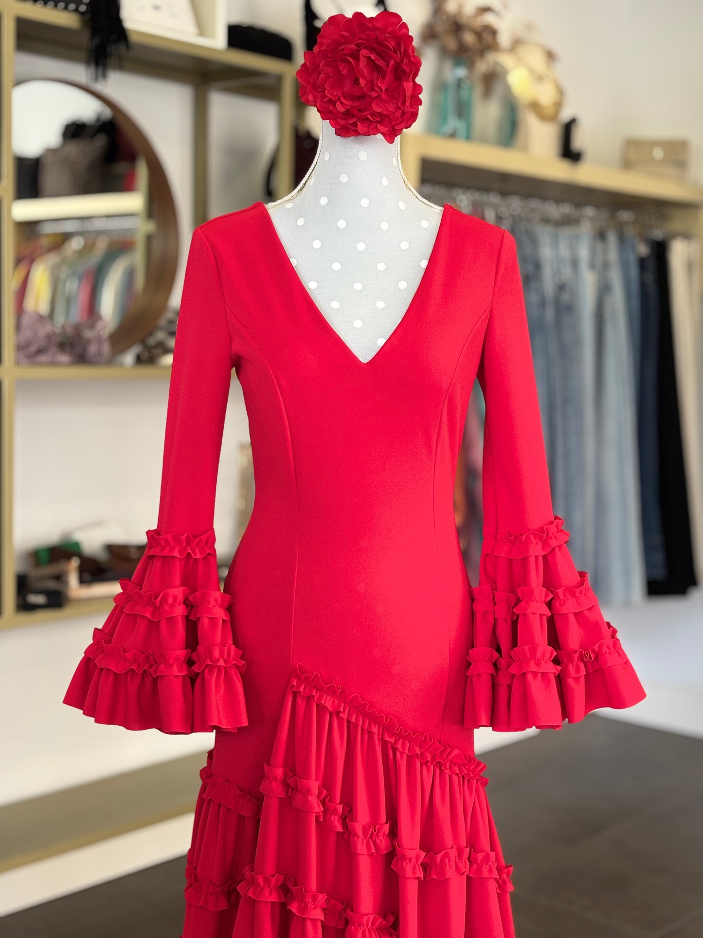 Traje flamenca Remedios
