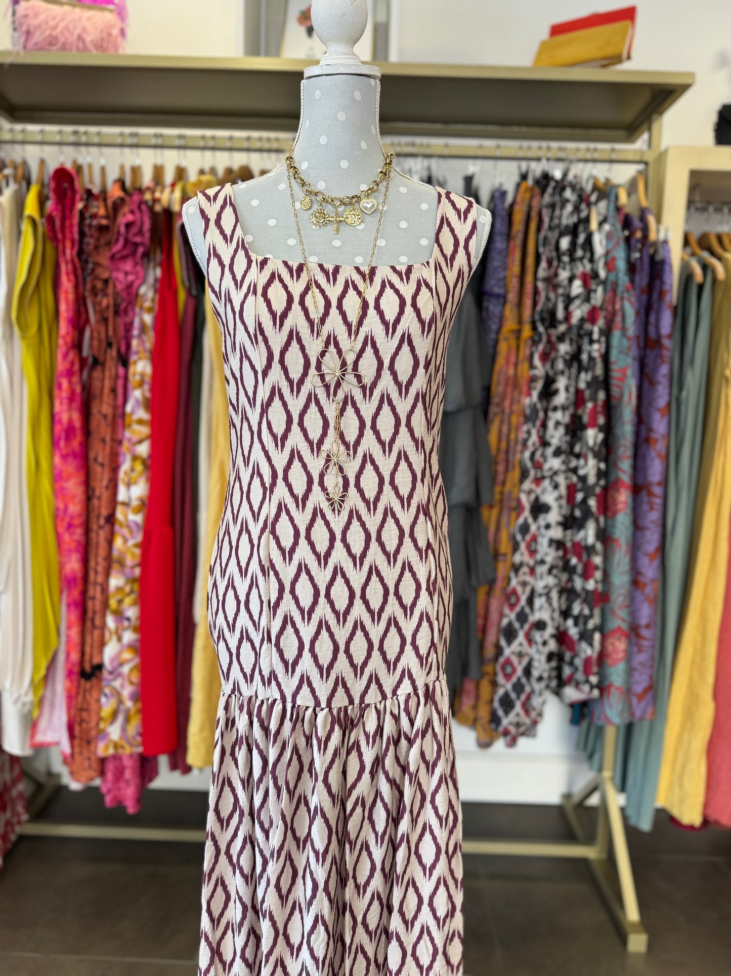 Vestido Lola beige
