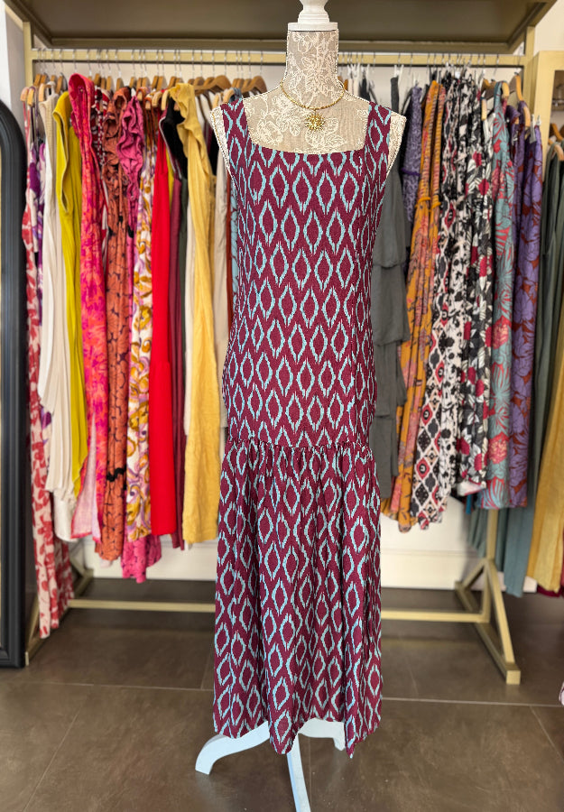 Vestido Lola berenjena
