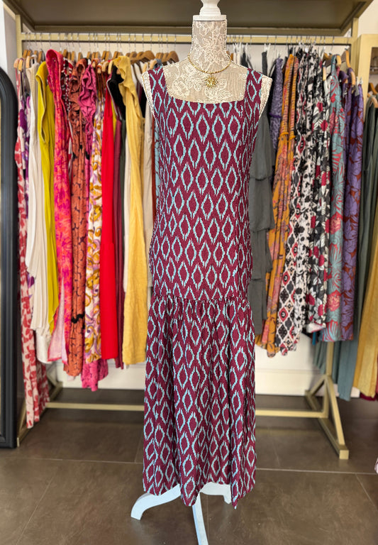 Vestido Lola berenjena