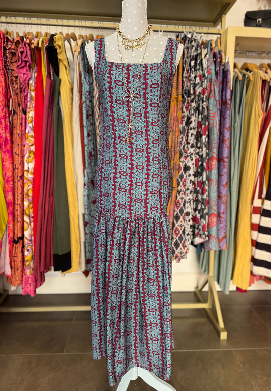 Vestido Lola turquesa