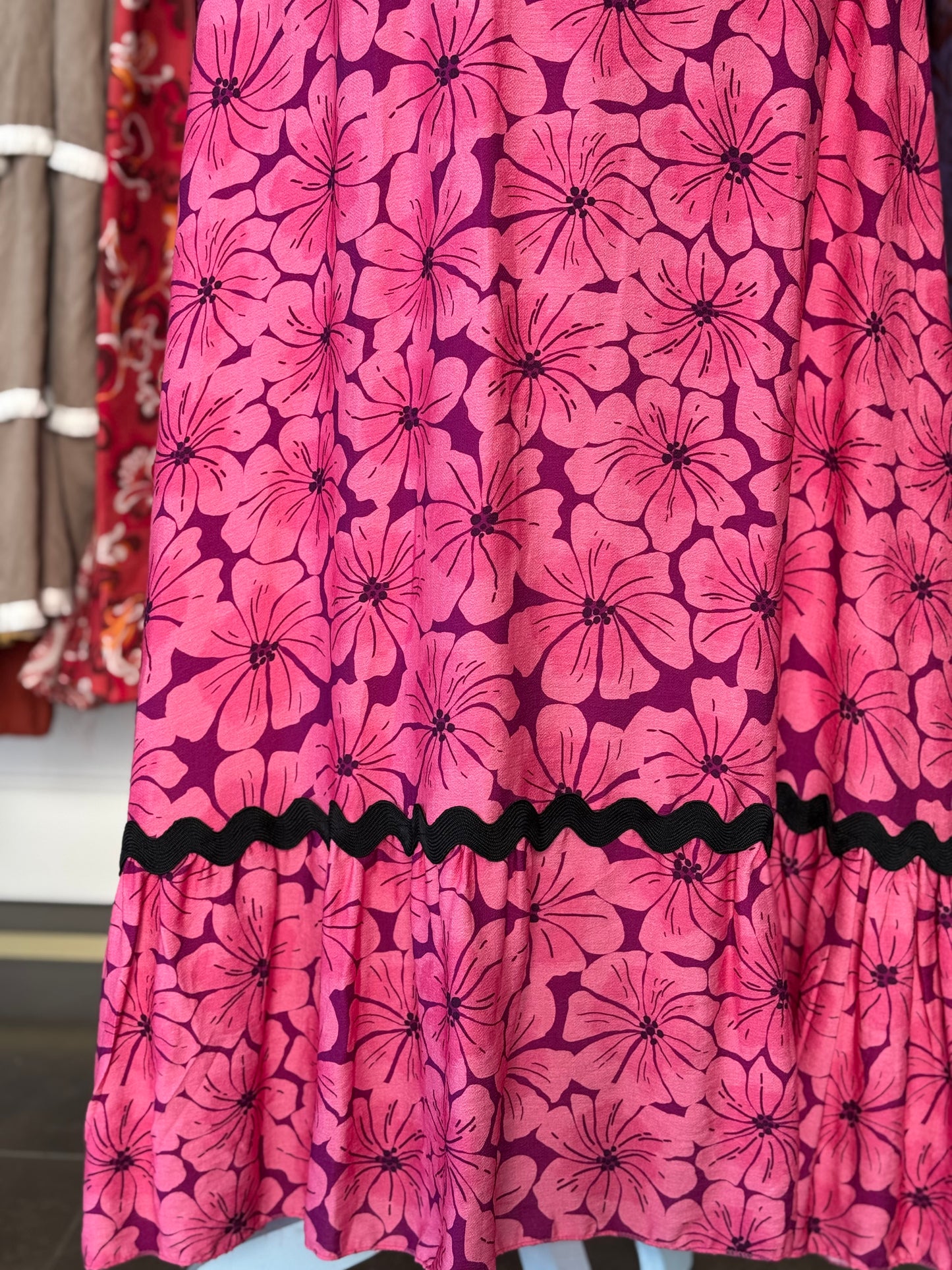 Vestido Flora Rosa