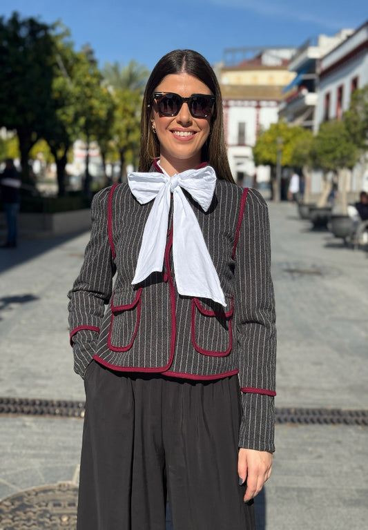 Chaqueta Cristina Gris