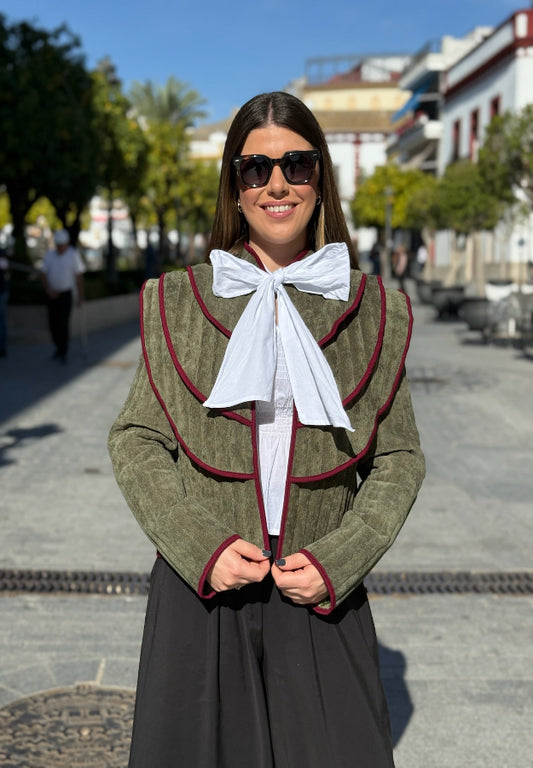 Chaqueta Mercedes verde