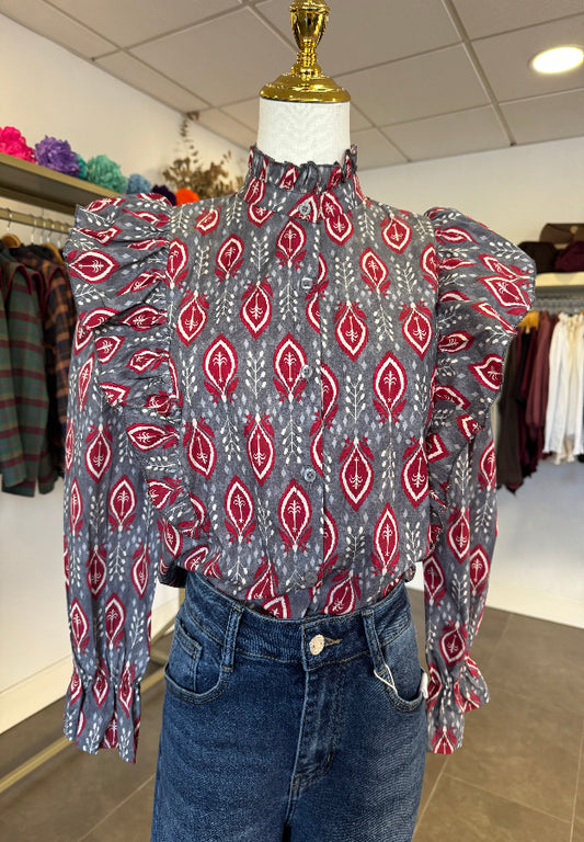 Camisa Alba Gris