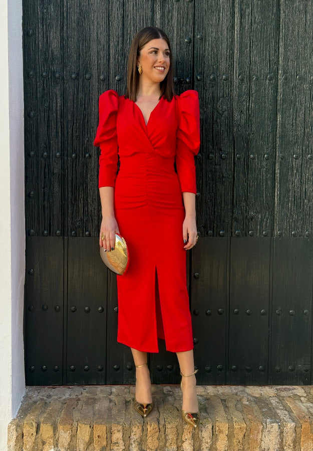 Vestido Elisa rojo