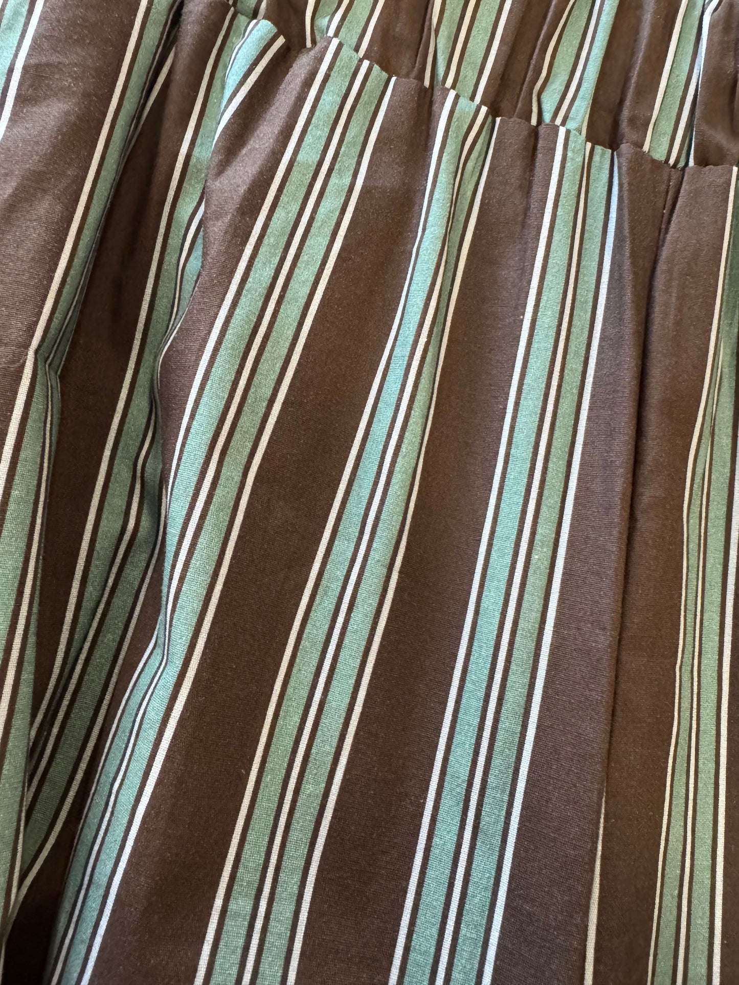 Pantalón Bombacho Marrón y Tuquesa