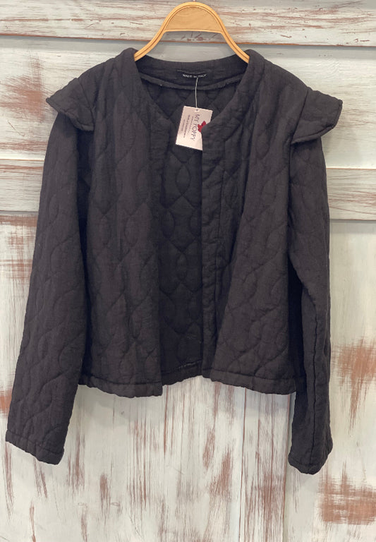 Chaqueta acolchada negra