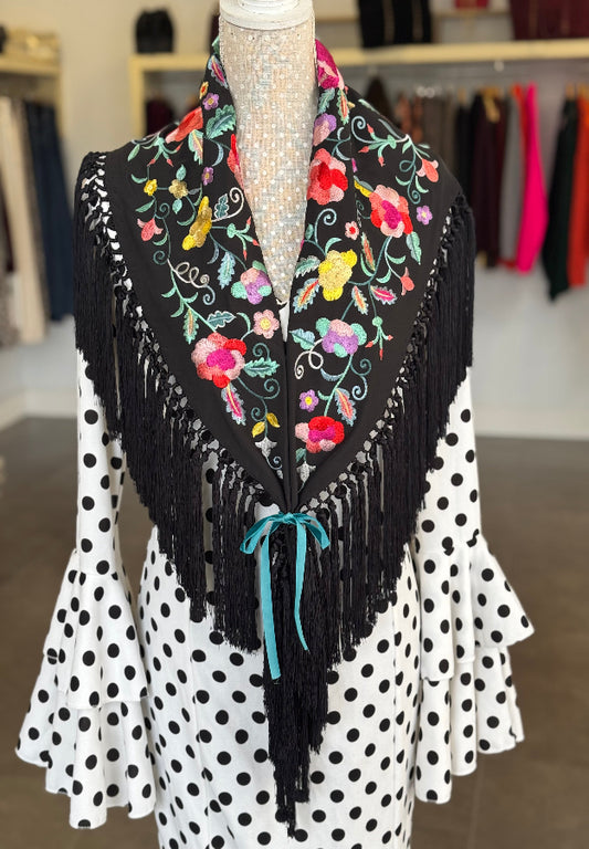 Mantón Carmen negro