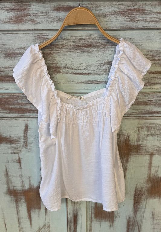 Blusa Clau blanca