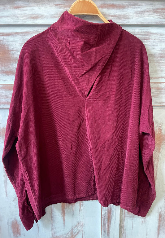 Camisa Mara Burdeos