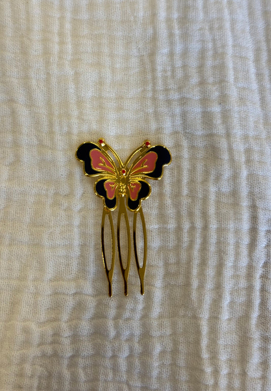 Peinecillo mariposa rosada