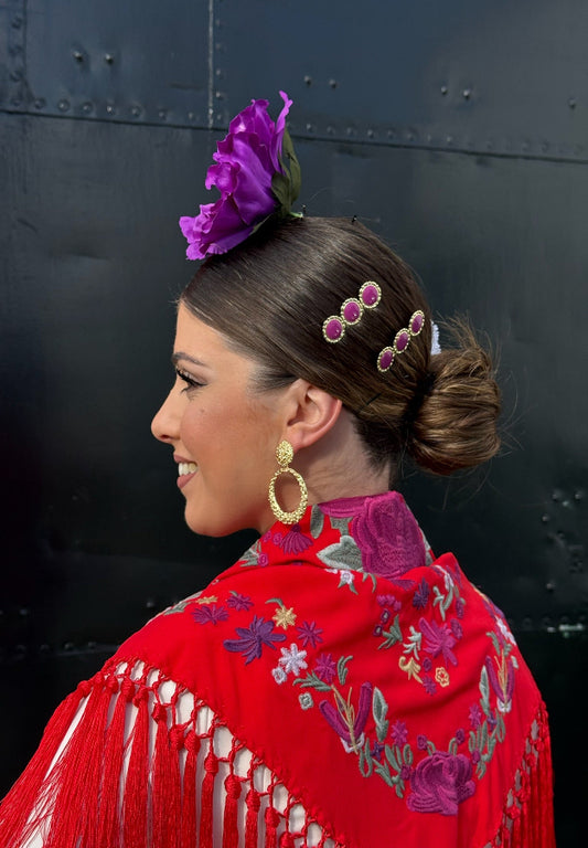 Peinecillo Rocio morado