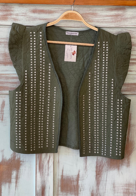 Chaleco Tacha Verde