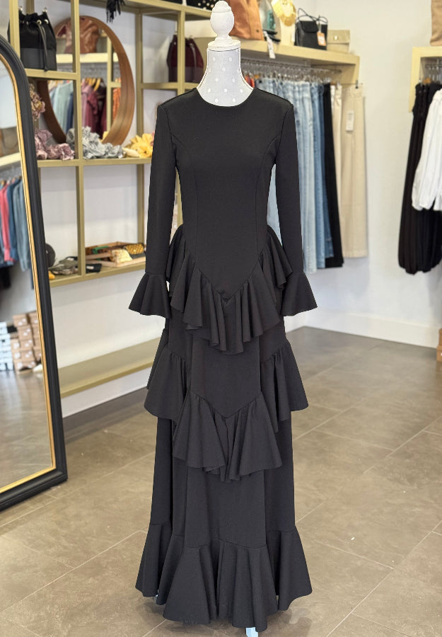 Traje flamenca Sevilla negro