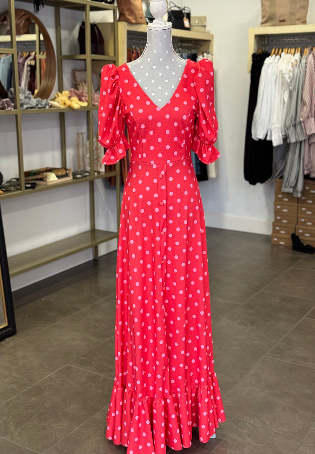 Bata Córdoba coral y rosa