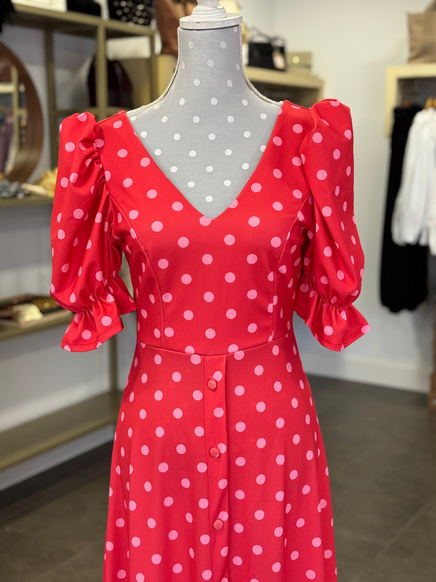 Bata Córdoba coral y rosa