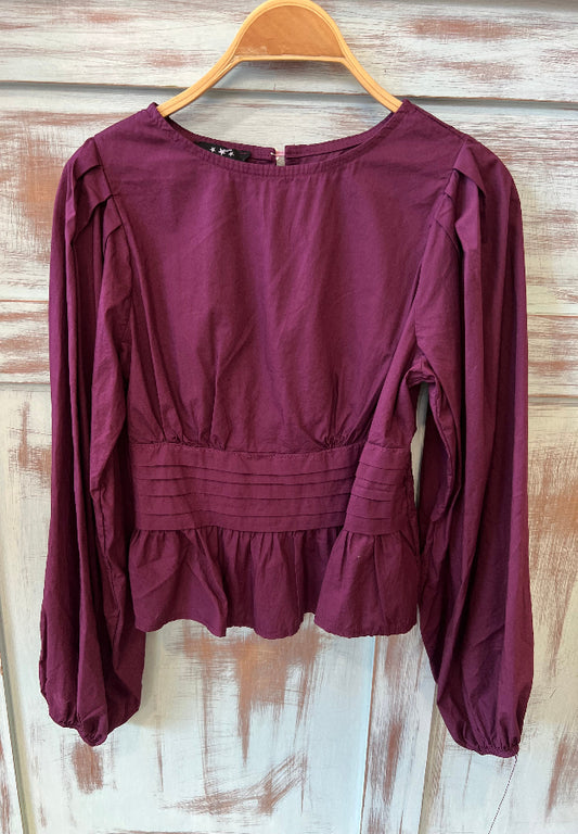 Blusa Leire Burdeos