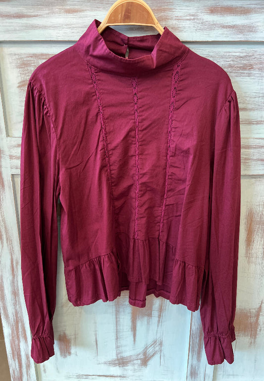 Blusa Lya Burdeos