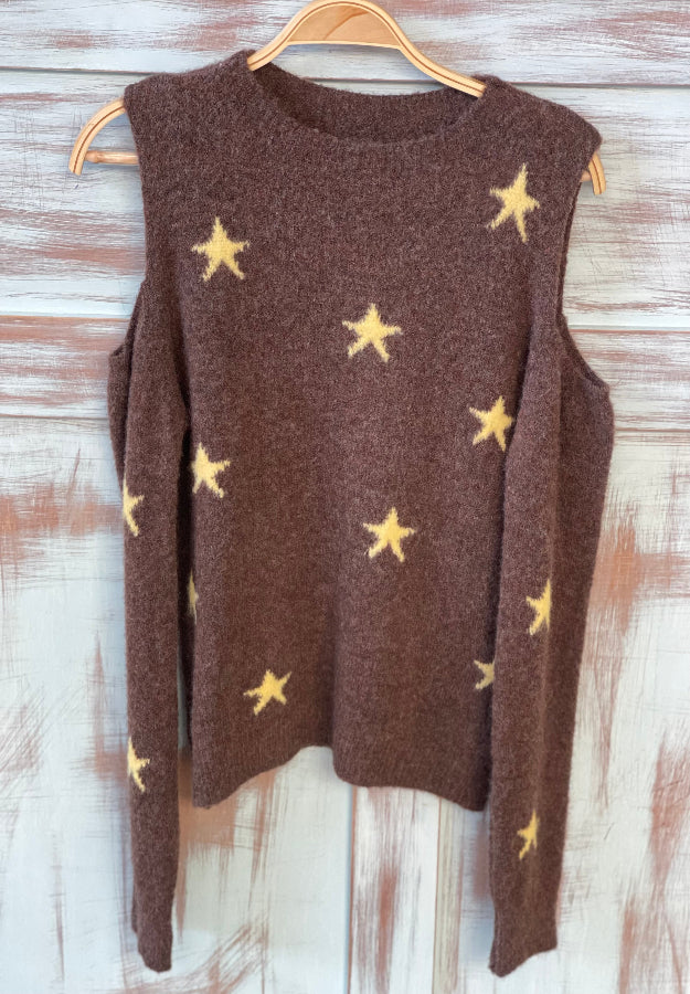 Jersey estrellas marrón