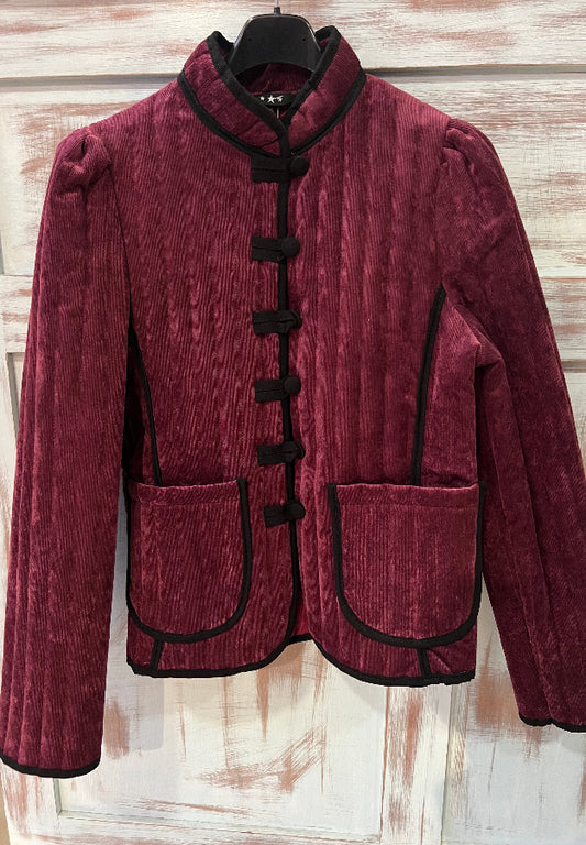 Chaqueta Cayetana Burdeos