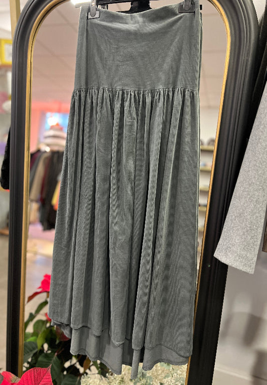 Falda Pana Gris