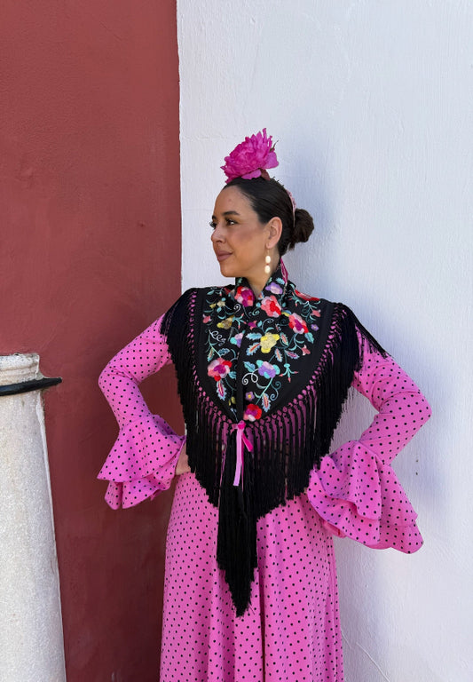 Mantón Carmen negro
