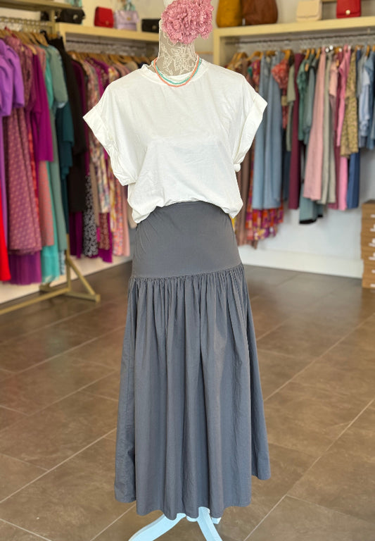 Falda Sabrina gris