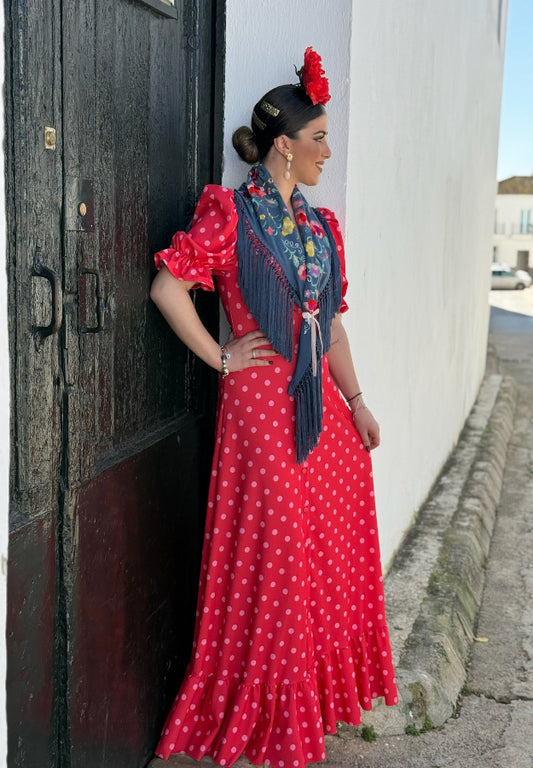 Bata Córdoba coral y rosa