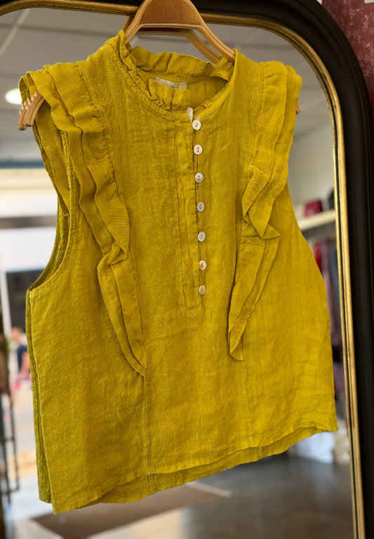 Blusa Amelia amarilla