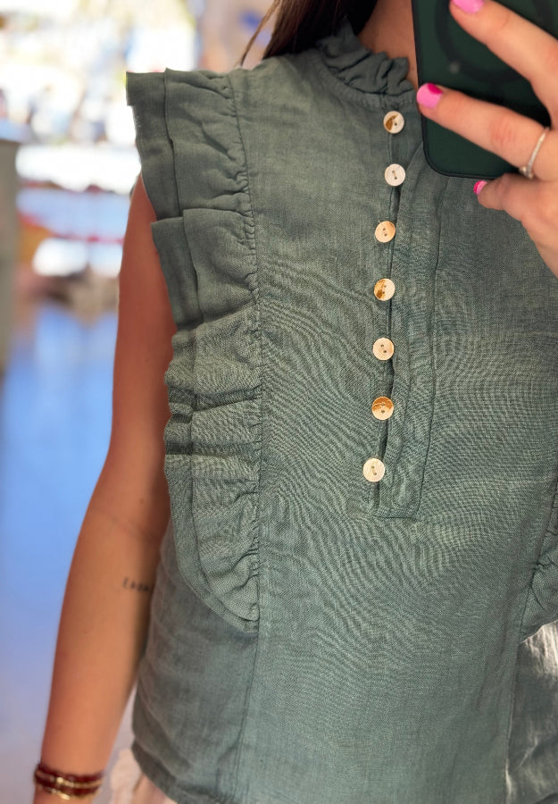 Blusa Amelia verde