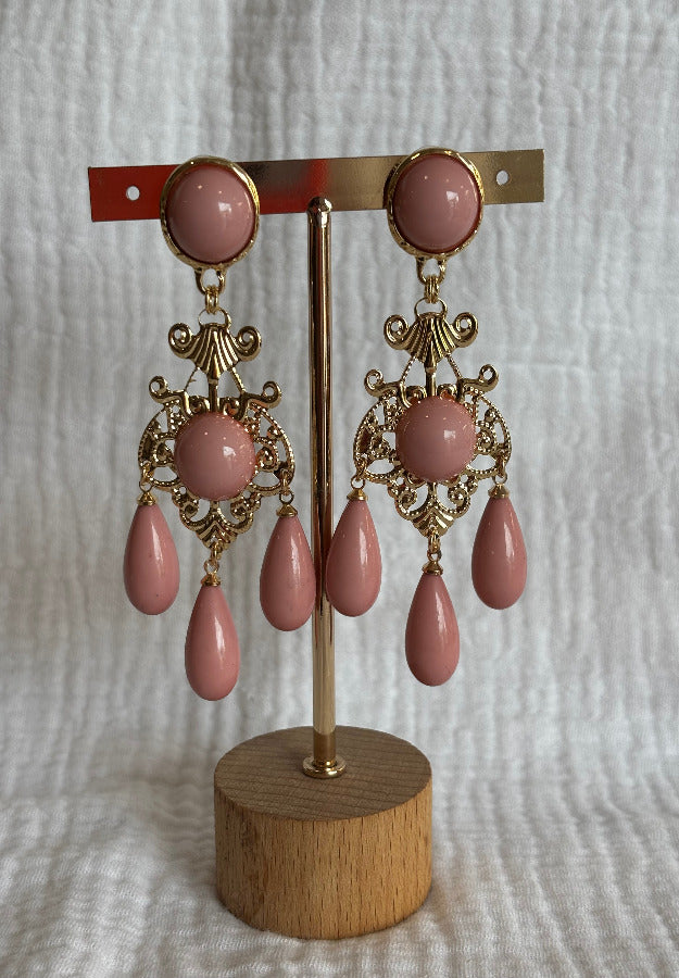 Pendiente Almería Rosa
