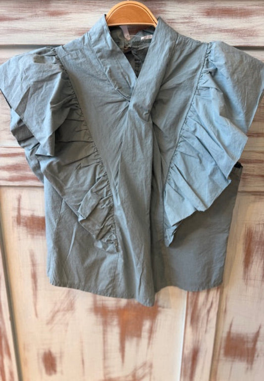 Blusa Victoria Celeste