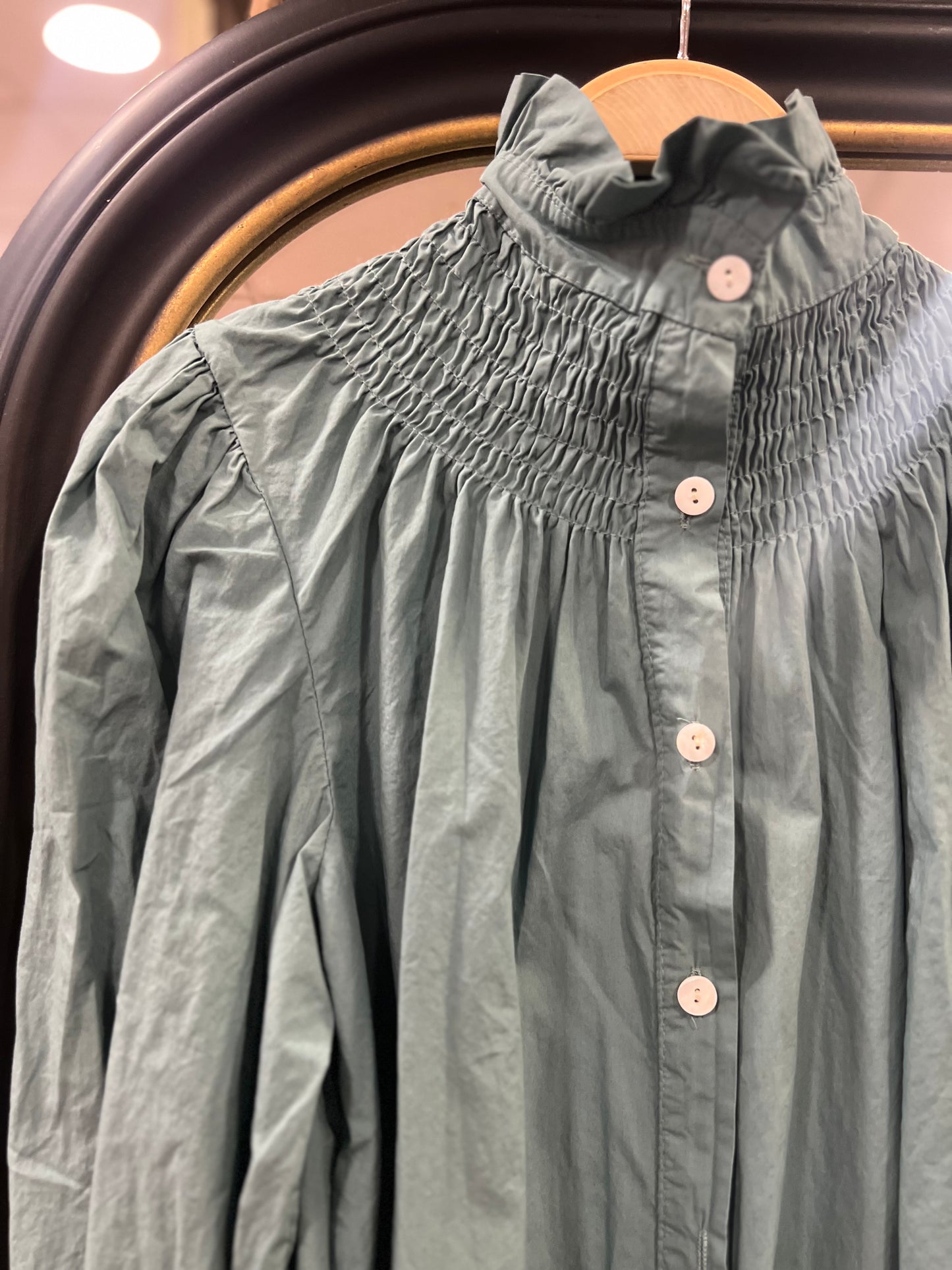 Camisa Angela Verde Agua