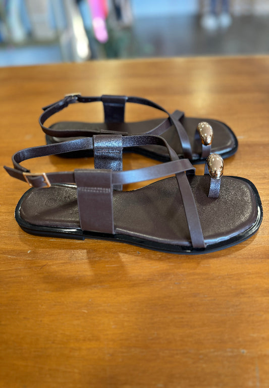 Sandalias Romanas marron