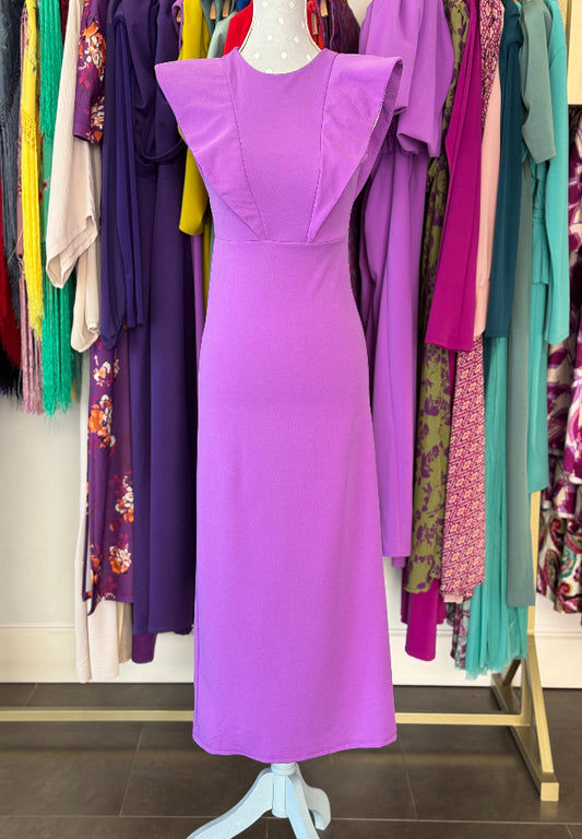 Vestido Carlota malva