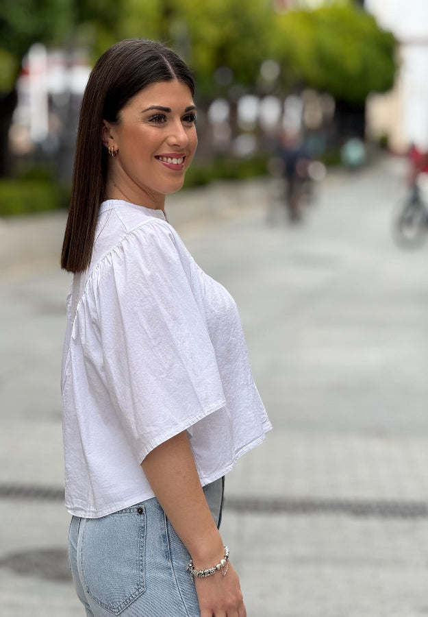 Blusa Tina blanca