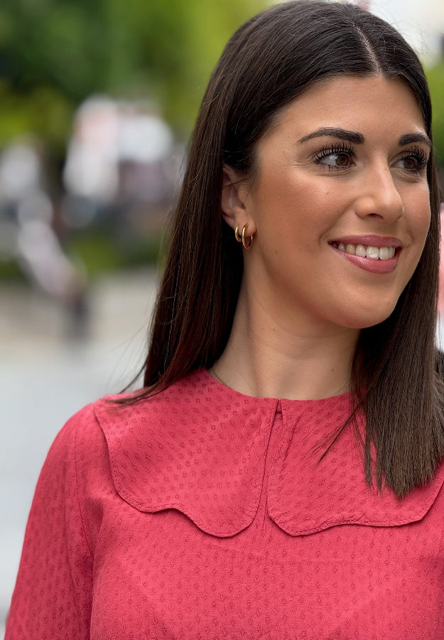 Blusa Minerva coral