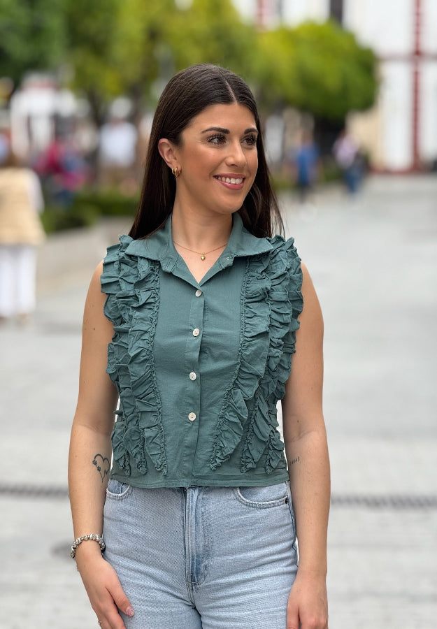 Blusa Sofia verde