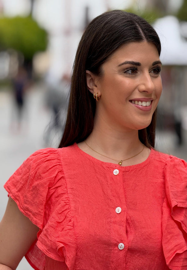 Blusa Elvira naranja